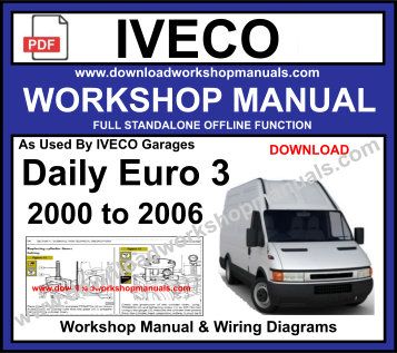 Iveco Euro 3 Service Repair Workshop Manual